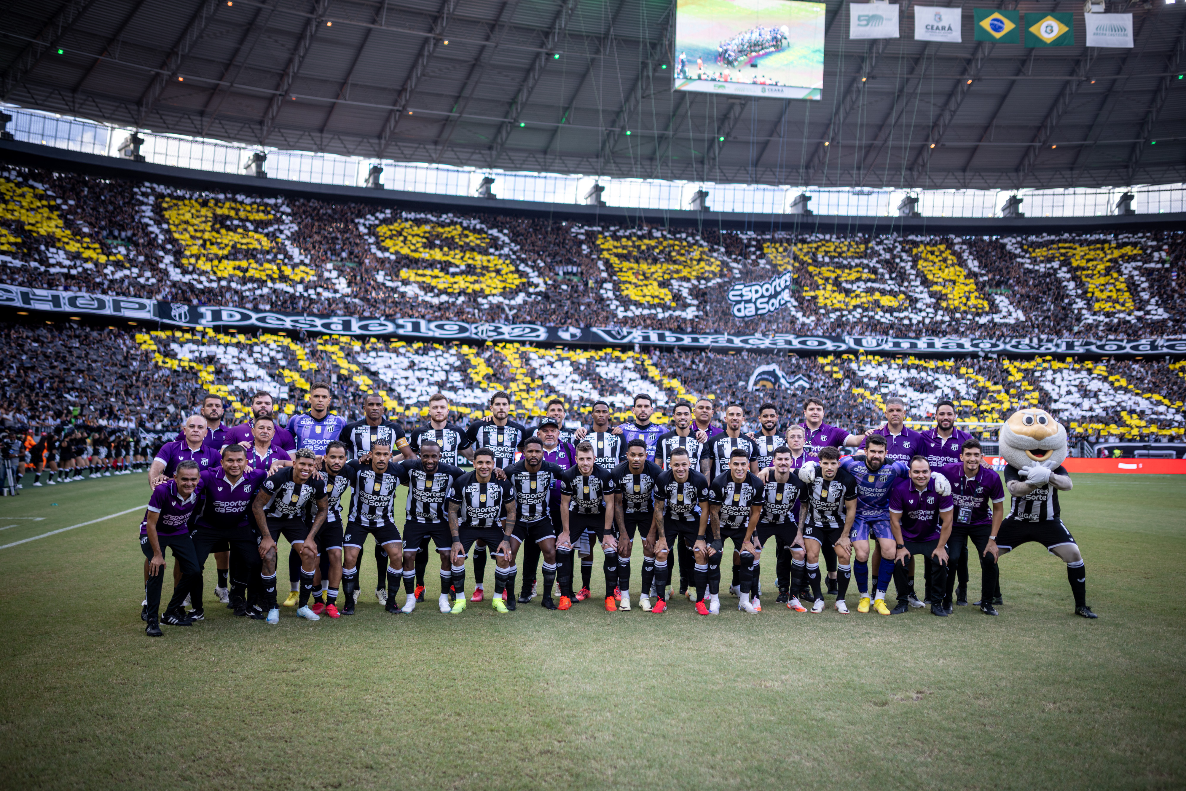 Deu Vozão e invicto! Ceará empata com Fortaleza e conquista o bicampeonato Cearense