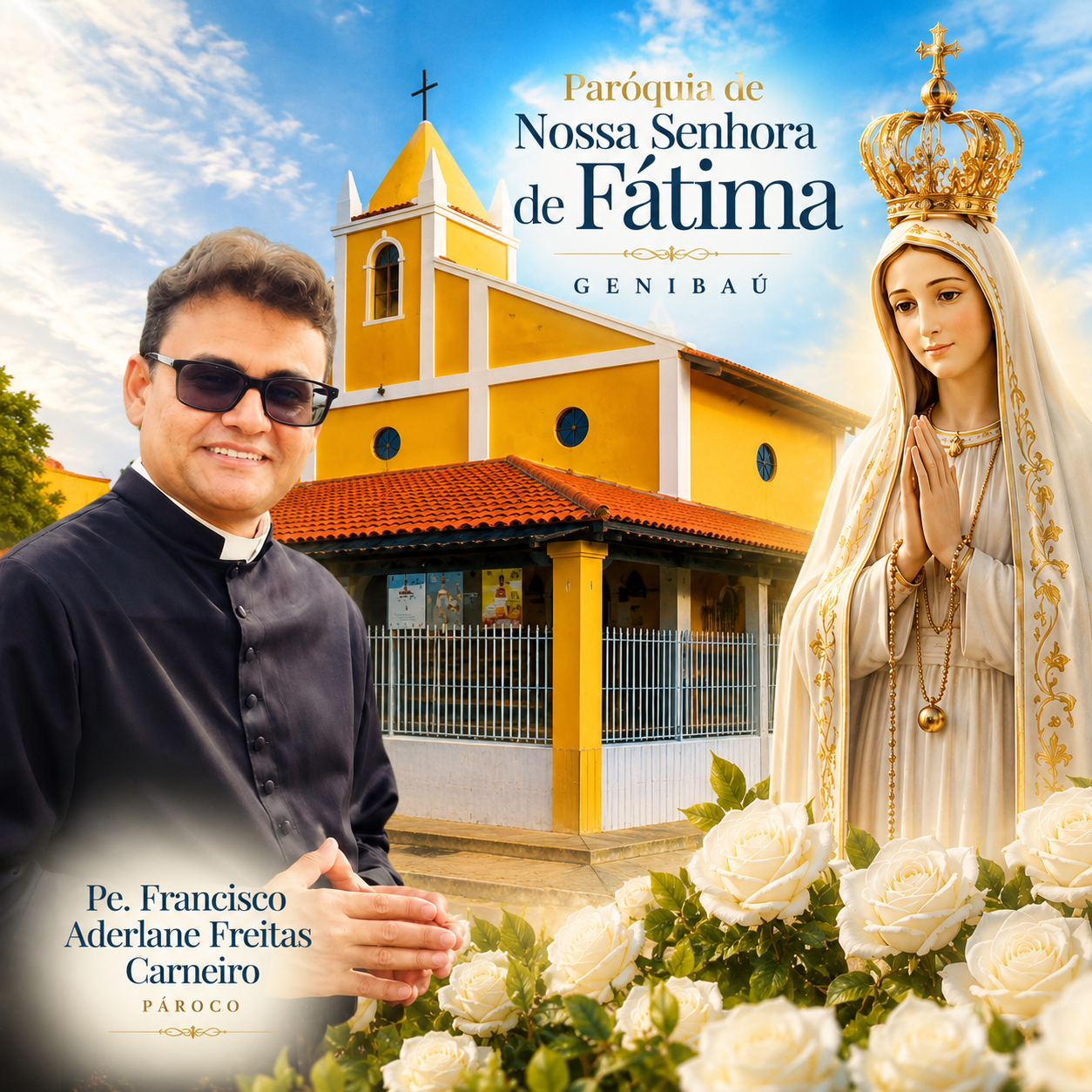 Festa de Nossa Senhora de Fátima do Genibaú celebra 10 anos de fé, tradição e renovação espiritual