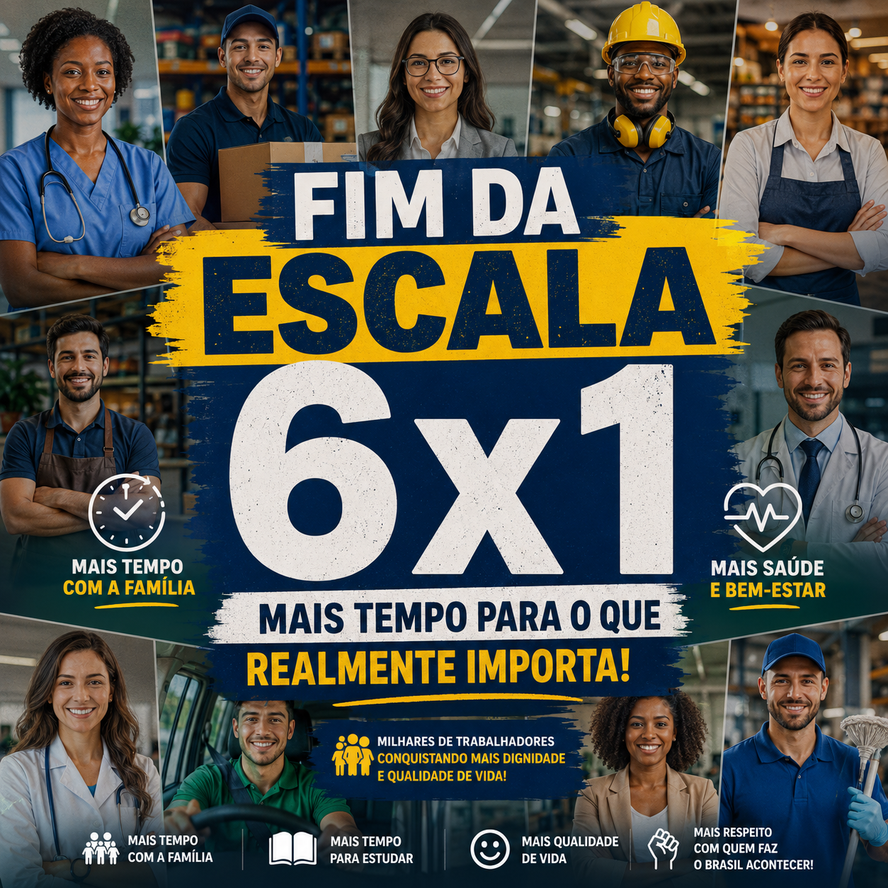 Fim da Escala 6x1 no Ceará Deve Beneficiar Mais de 254 Mil Trabalhadores, diz o Governo