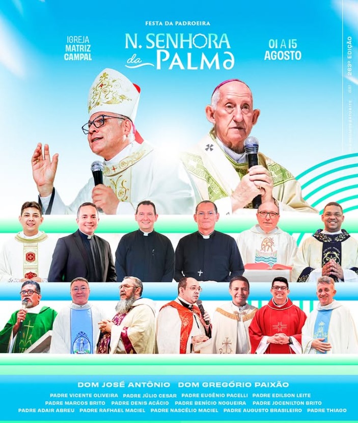 Fé, Devoção e Comunhão Marcam a Festa de Nossa Senhora da Palma 2025