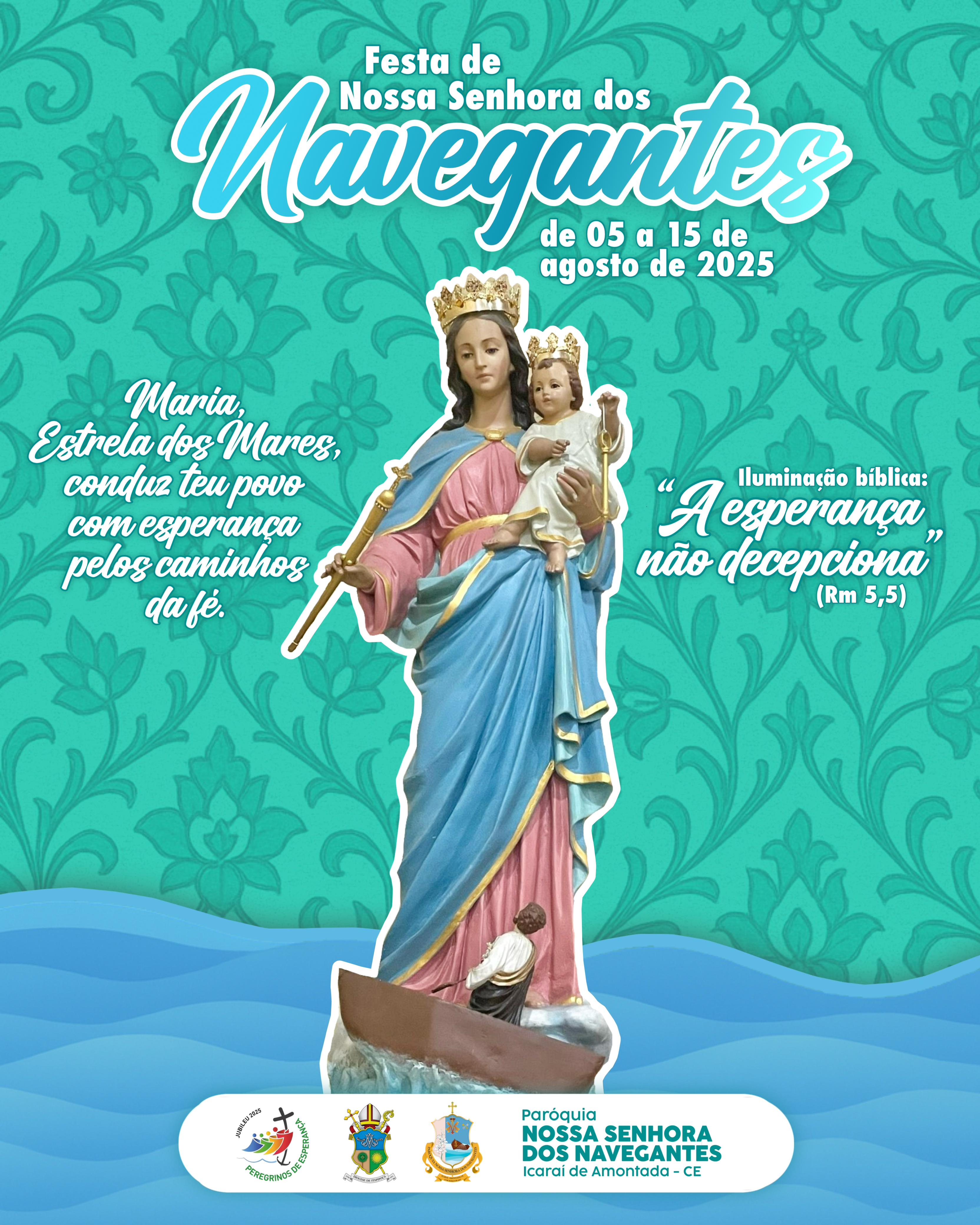 Festa de Nossa Senhora dos Navegantes 2025 promete renovar a fé e a esperança do povo de Icaraí