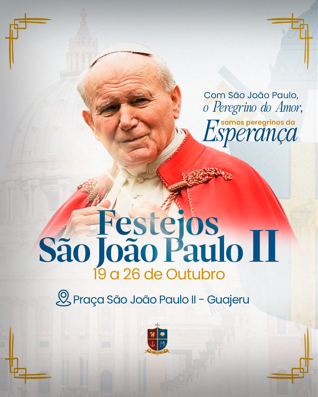 Novenário de São João Paulo II reúne fiéis em Guajeru em uma semana de fé e esperança