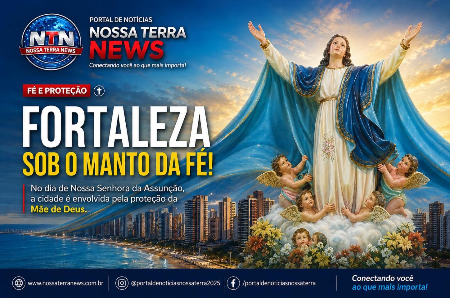 Nossa Senhora da Assunção reúne fé e tradição na 24ª Caminhada com Maria em Fortaleza
