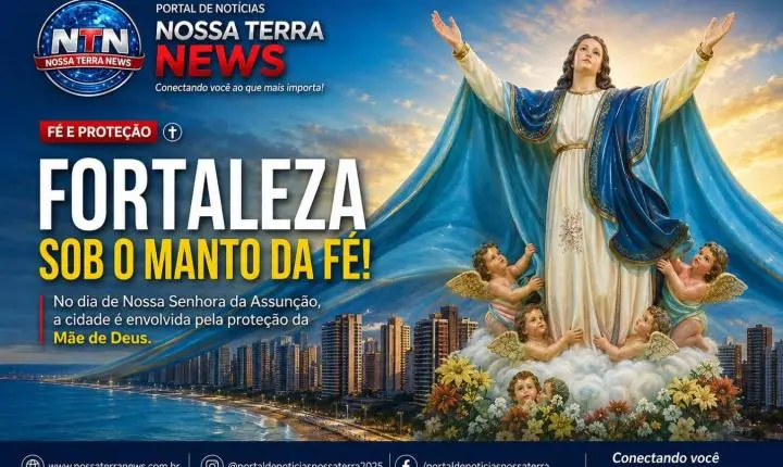 Nossa Senhora da Assunção reúne fé e tradição na 24ª Caminhada com Maria em Fortaleza