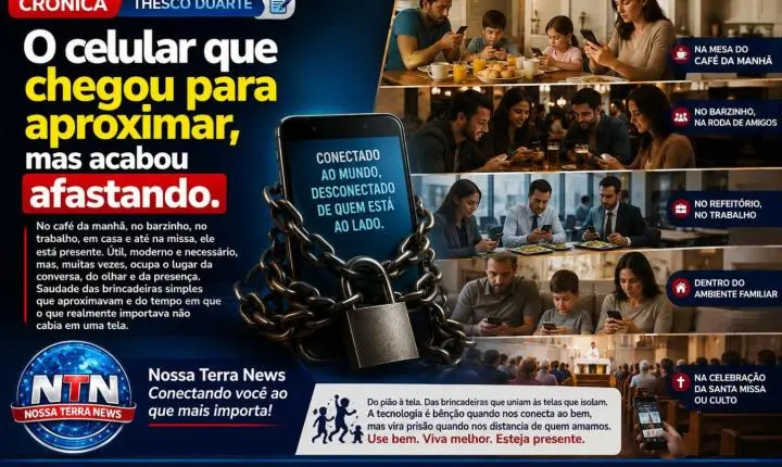 O celular que chegou para aproximar, mas acabou afastando as pessoas