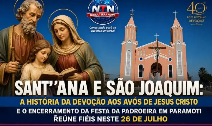 Sant'Ana e São Joaquim: devoção aos avós de Jesus e festa da padroeira em Paramoti